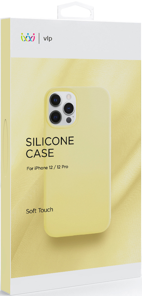 VLP iPhone 12/12 Pro liquid силикон Yellow
