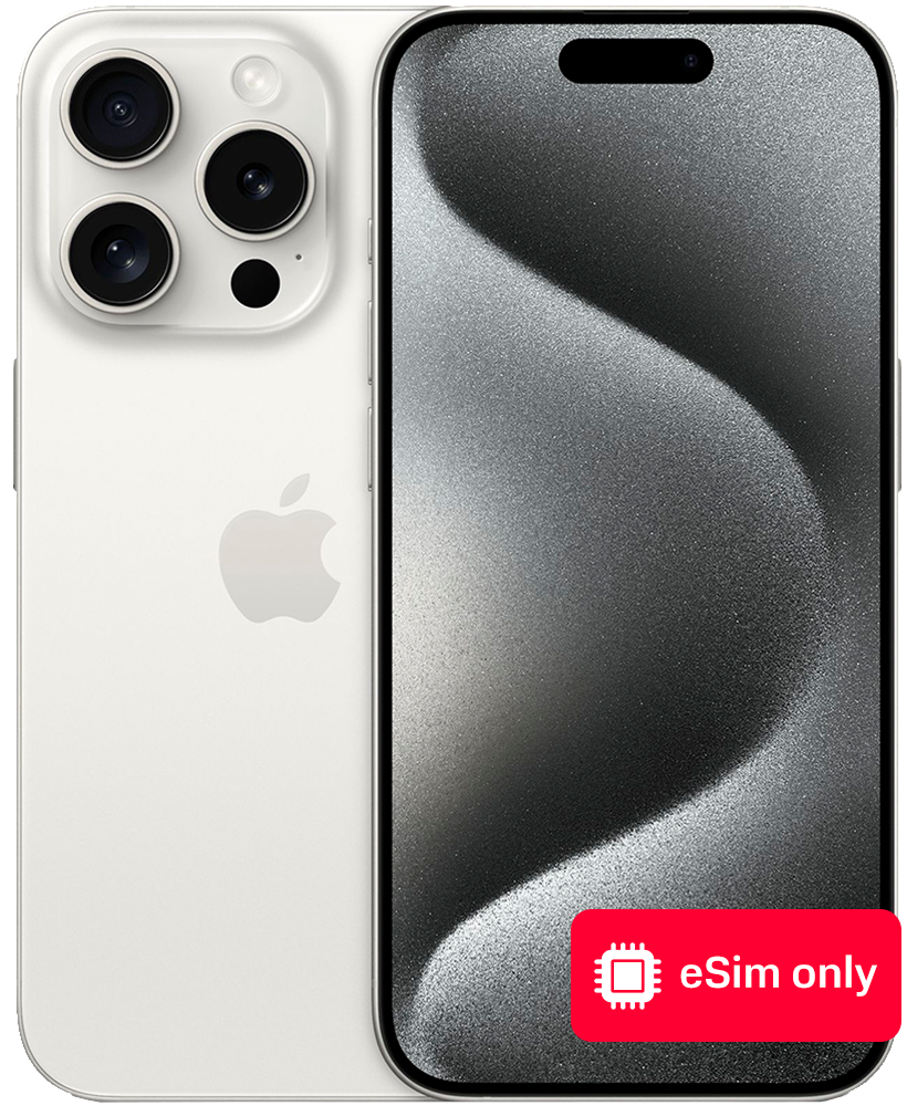 Apple iPhone 15 Pro 512Gb eSIM only Белый титан