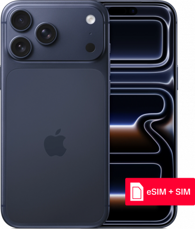 Изображение товара Apple iPhone 17 Pro 1 Тб eSIM + SIM Deep blue Изображение товара Apple iPhone 17 Pro 1 Тб eSIM + SIM Deep blue