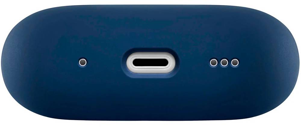 uBear Touch Pro Silicone Case для Airpods Pro 2 1,5 мм усиленный Темно-синий