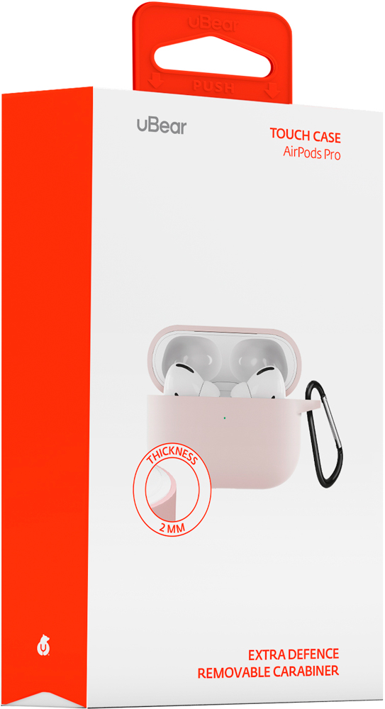 uBear AirPods Pro TouchCase Pink