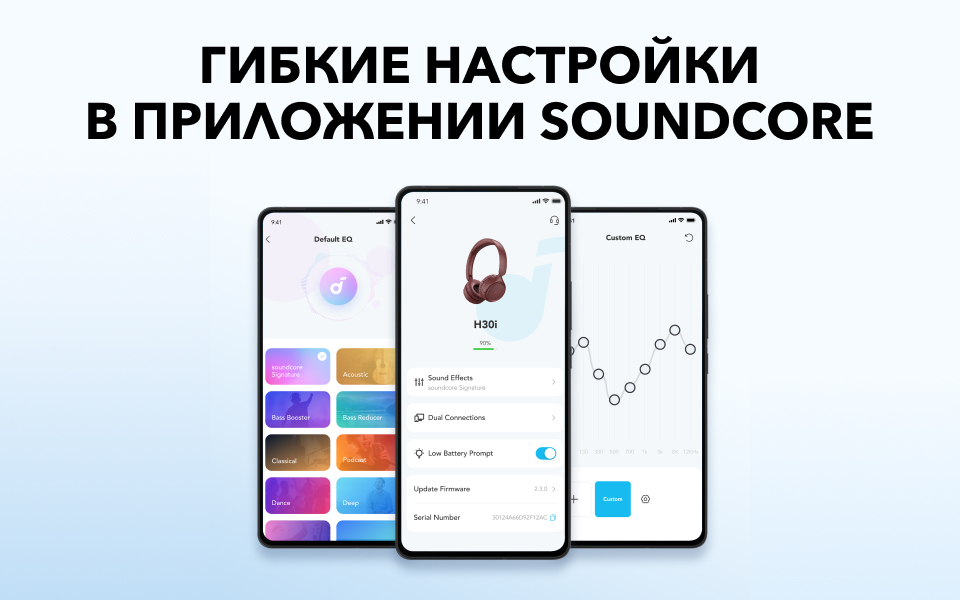 Anker Soundcore H30i Красные
