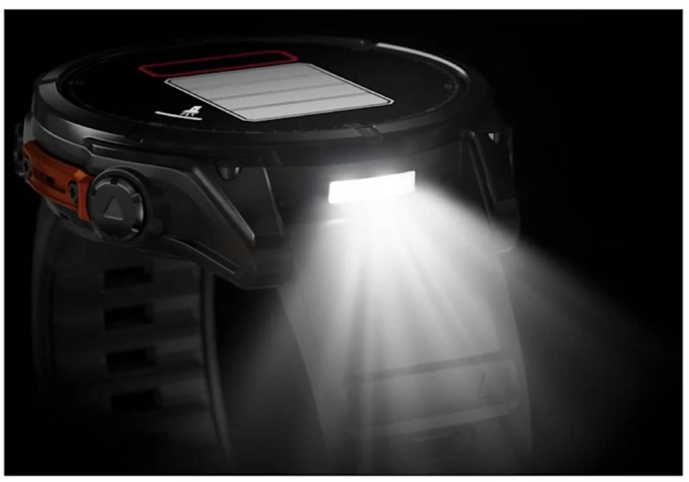 Garmin Fenix 8 AMOLED 47мм Серые с черным ремешком