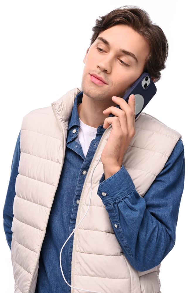 uBear Touch Mag Case для iPhone 14 Plus MagSafe Синий (CS208DB67TH-I22M)