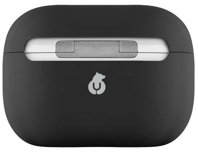 uBear Touch Pro Silicone Case для Airpods Pro 2 1,5 мм усиленный Черный