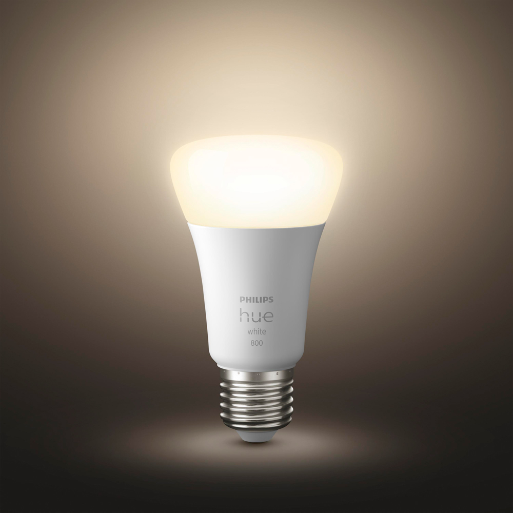 Philips Hue 9W A60 E27 2set RUS из 2 белых ламп и блока управления