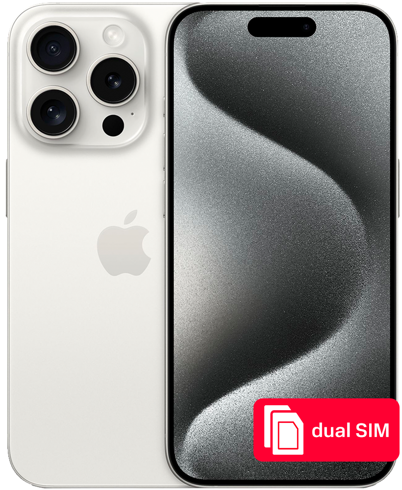 Apple iPhone 15Pro ホワイト 本体　128GBバッテリー84% Apple iPhone 15 Pro 128Gb (White Titanium)