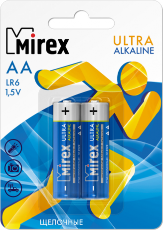 Изображение товара Mirex AA блистер 2шт