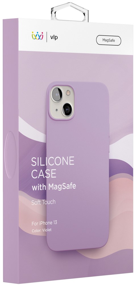 VLP iPhone 13 Silicone Case MagSafe Purple