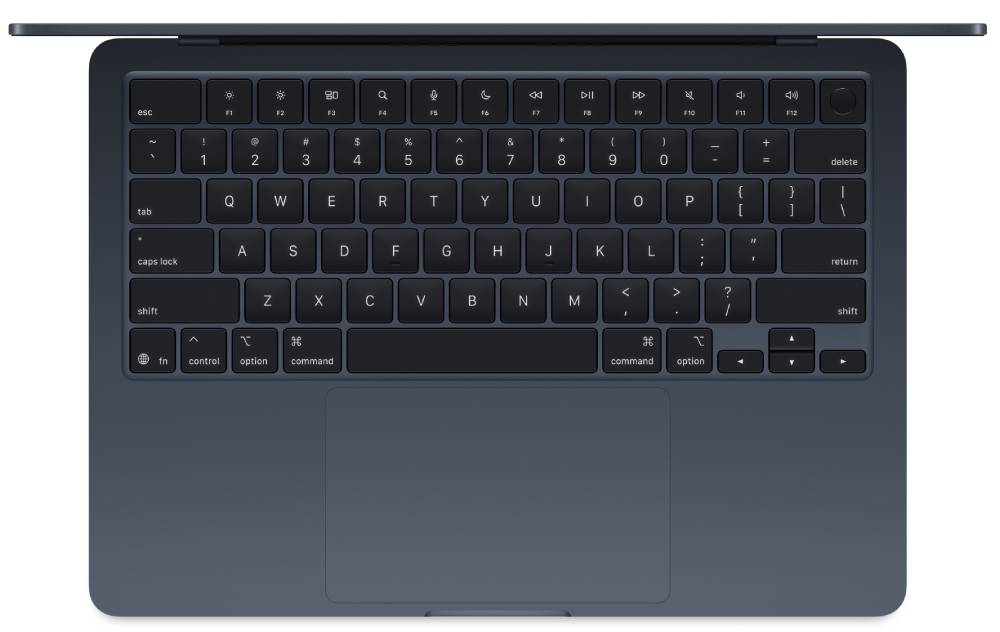 Apple MacBook Air M4 13" 16/256 Гб Черный (MW123)