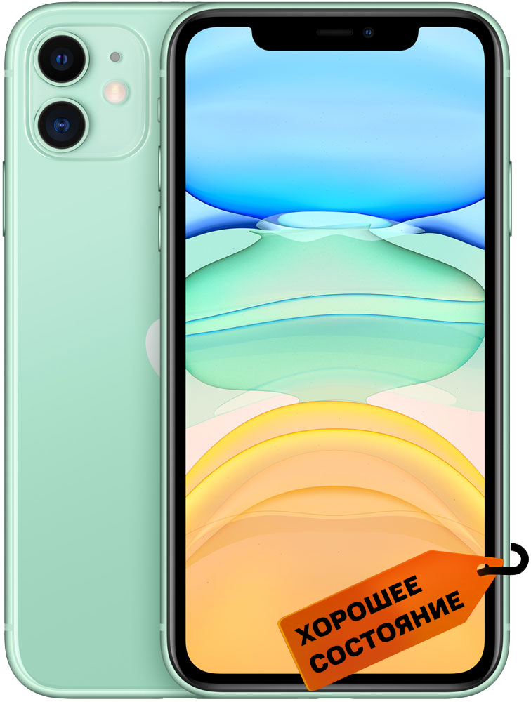 Apple iPhone 11 (новая комплектация) 128Gb Зеленый «Хорошее состояние»