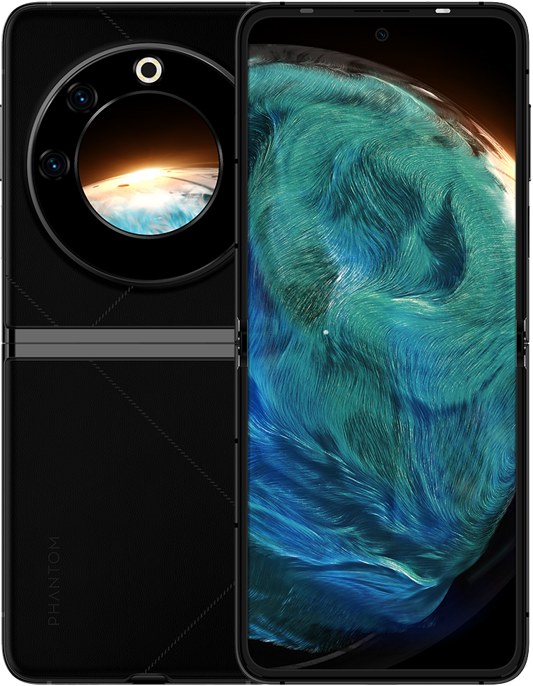 TECNO PHANTOM V Flip 8/256Gb Черное затмение