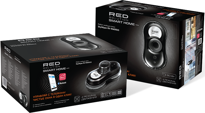 RED Solution SkyWiper RV-RW001S Черный