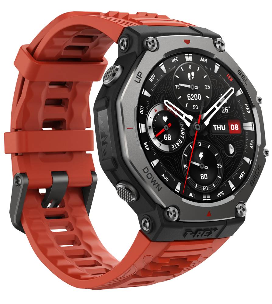 Amazfit T-Rex 3 Красные