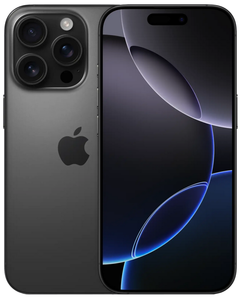 Смартфон Apple iPhone 16 Pro Max 256Gb eSIM + SIM Black Titanium