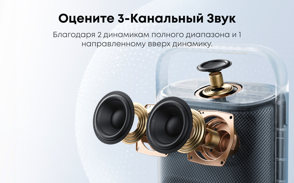Портативная акустическая система Anker — фото 7