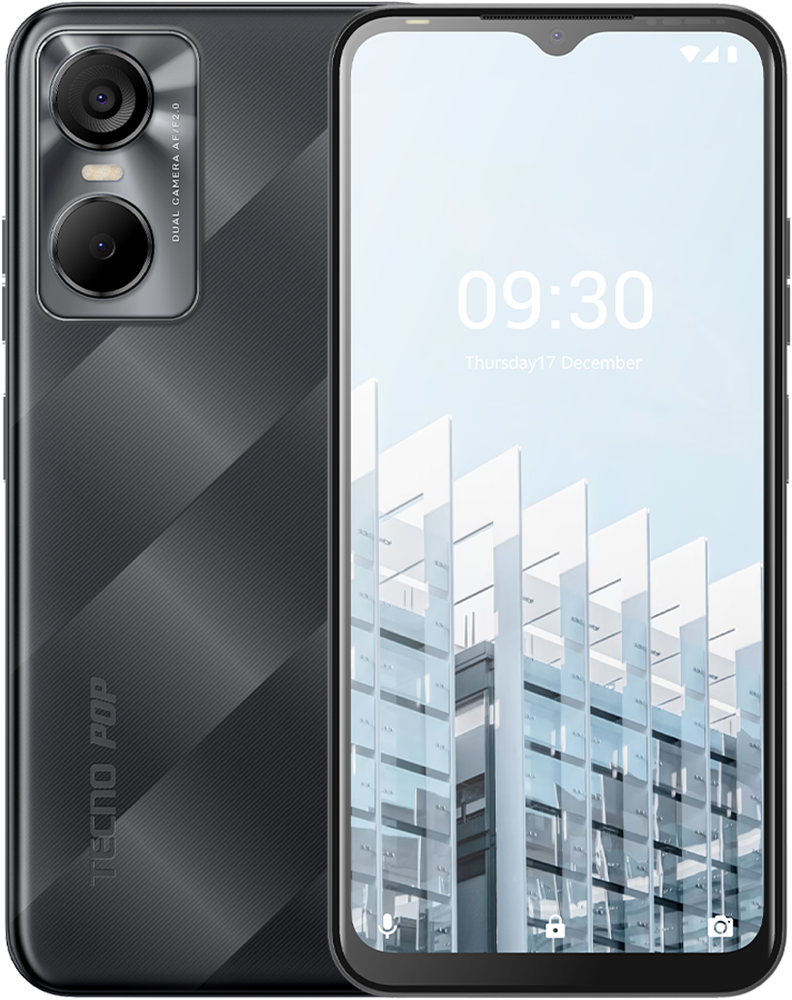 Смартфон TECNO POP Pro 2/32 Гб Черный: купить по цене 490 рублей