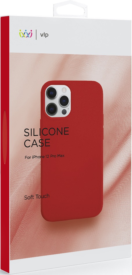 VLP iPhone 12 Pro Max liquid силикон Red