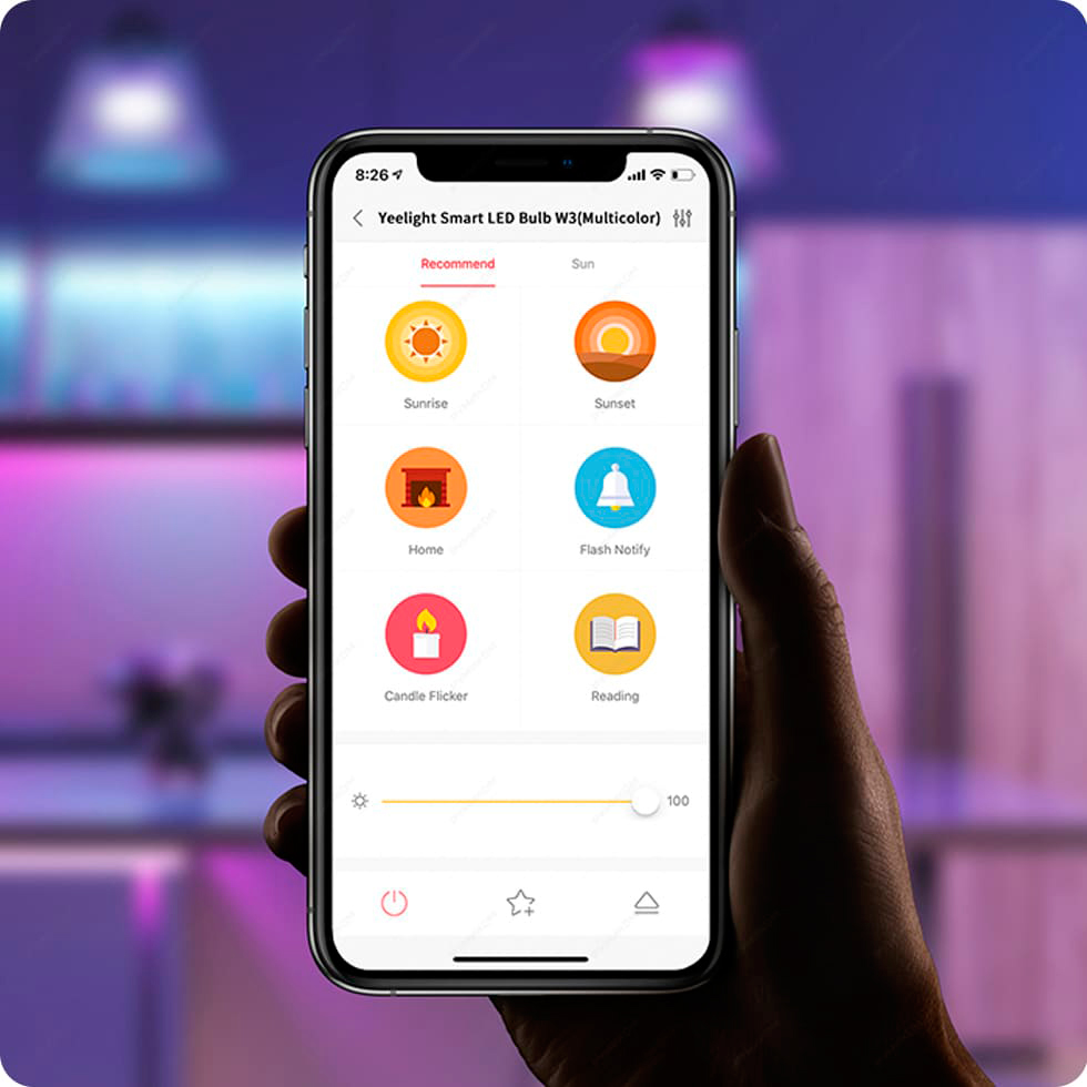 Yeelight Smart LED Bulb W3 цветная (YLDP005)
