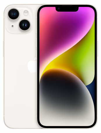 Изображение товара Apple iPhone 14 128 ГБ Сияющая звезда Б/У "Отличный"