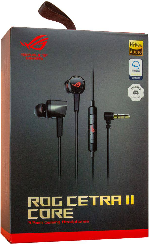 Asus Rog Cetra II Core проводные Black