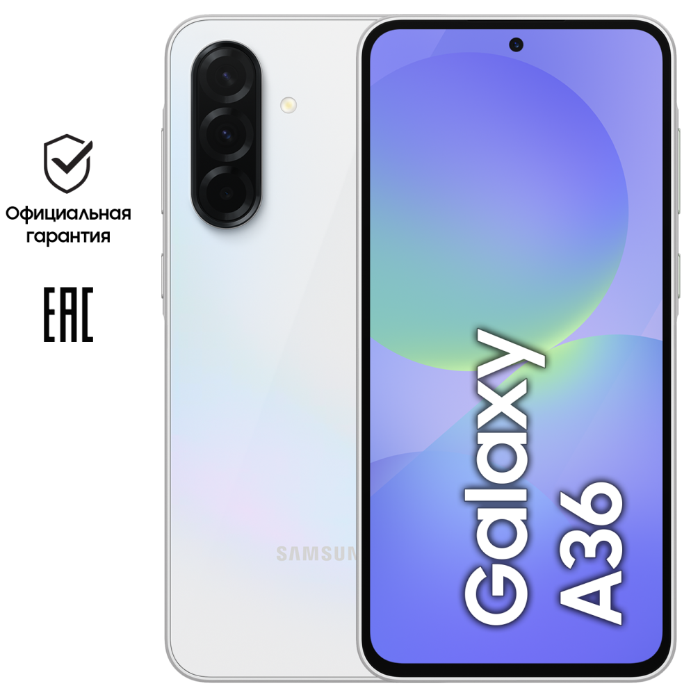 【新品未開封】Galaxy A36 5G 128GB ホワイト SIMフリー Смартфон Samsung Galaxy A36 8/128 Гб 5G Белый (A366E): купить по