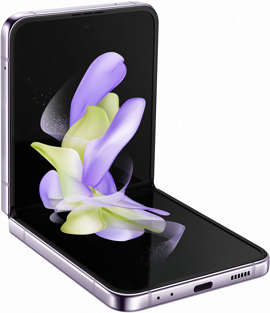 Смартфон Samsung Galaxy Z Flip4 8/256Gb Фиолетовый: купить по цене