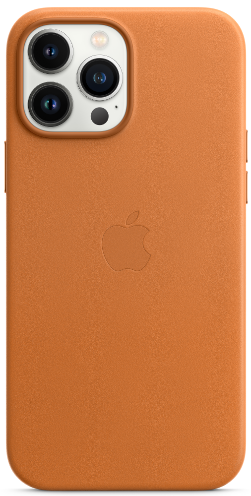 Apple iPhone 13 Pro Max MagSafe кожаный Золотистая охра (MM1L3ZE/A)