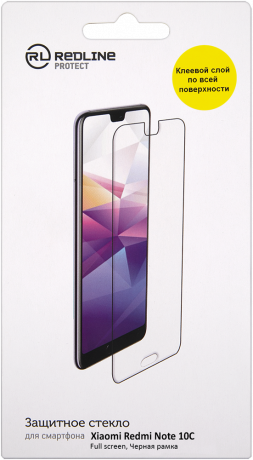 Изображение товара RedLine Xiaomi REDMI Note 10C черная рамка