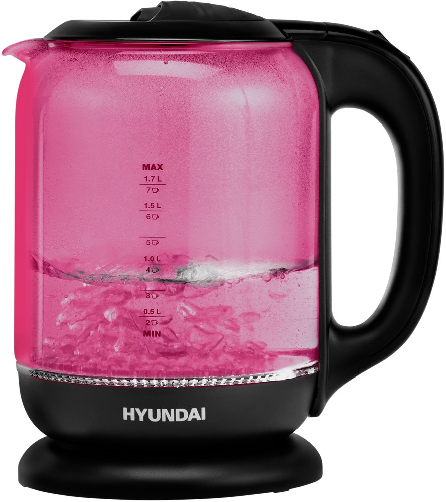 Чайник электрический Hyundai HYK-G4808, 1.7л, стекло