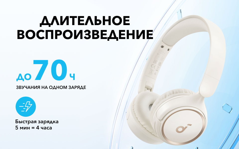 Беспроводные наушники Anker — фото 7