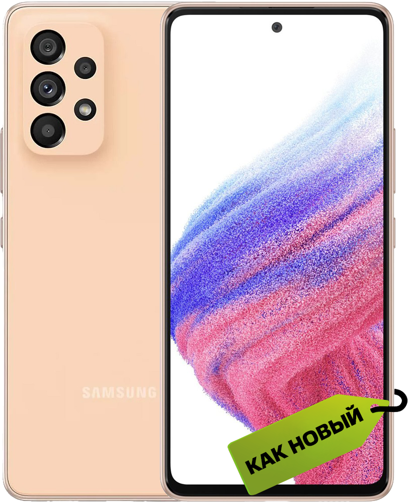 Samsung Galaxy A53 6/256 Гб 5G Оранжевый «Как новый»