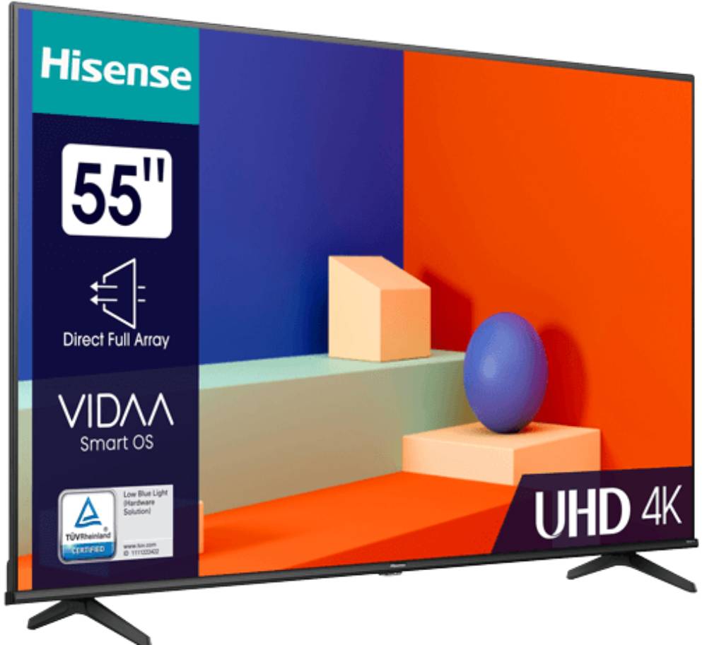 Hisense 55" 55A6K Черный