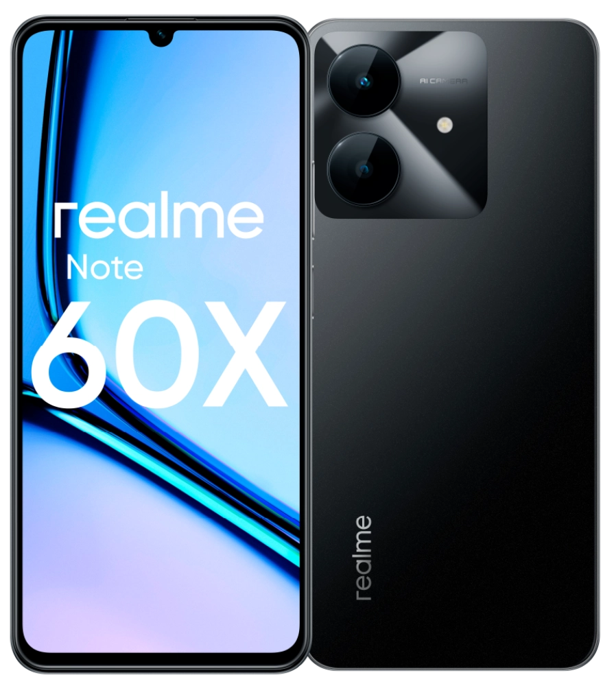 realme Note 60X 4/128 Гб LTE Черный