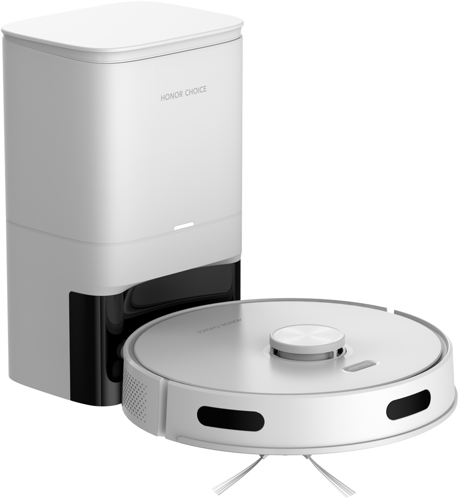 HONOR CHOICE R2 Plus со станцией автовыгрузки мусора Белый