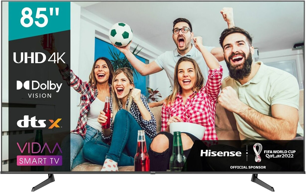 Hisense 85" 85A6BG Черный
