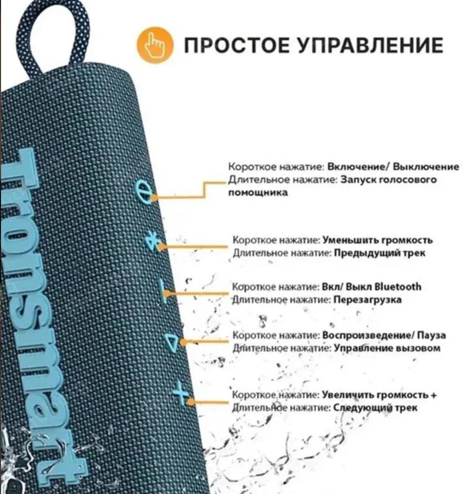 Tronsmart Trip Синяя