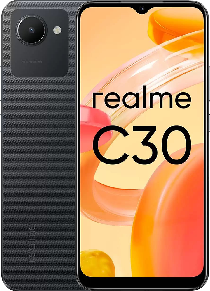 realme C30 2/32GB Черный