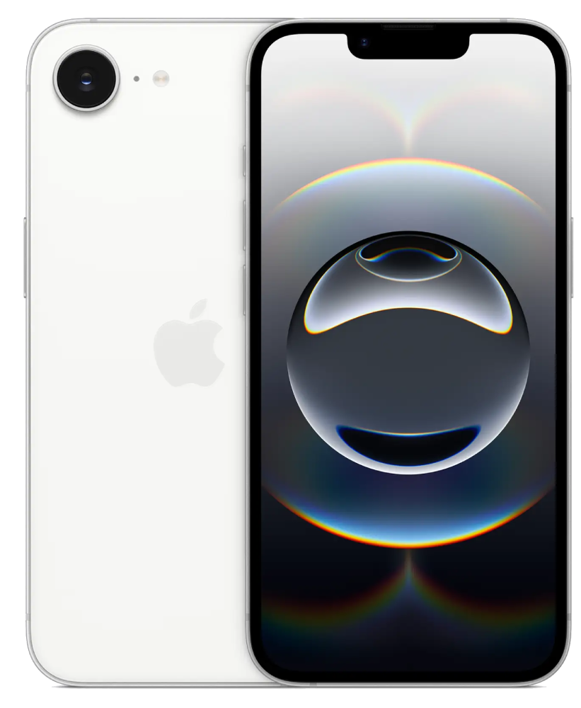 Apple iPhone 16e 256 Гб SIM + SIM Белый