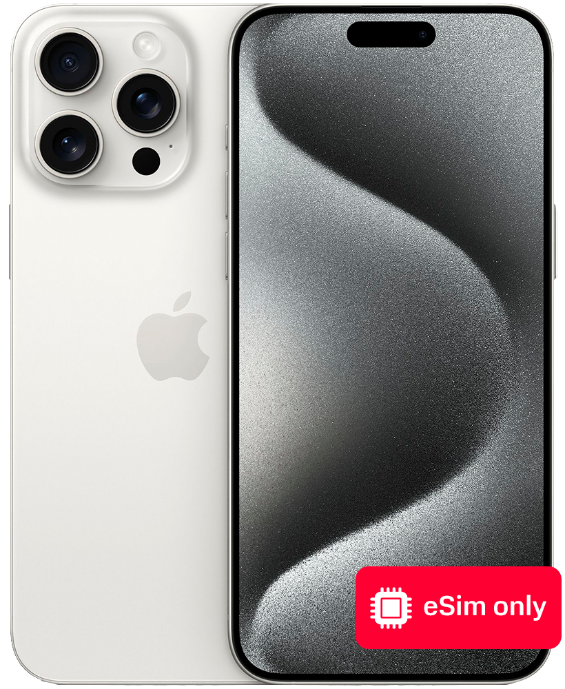 Apple iPhone 15 Pro Max 512Gb eSIM only Белый титан