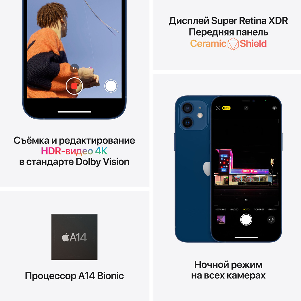 Apple iPhone 12 Mini 128Gb Зеленый