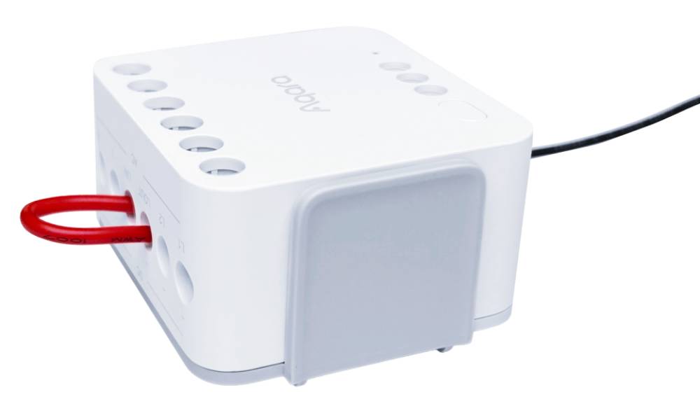 Aqara двухканальное Т2 c сухим контактом Белый (DCM-K01)