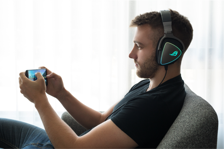 Asus Rog Delta проводная Black