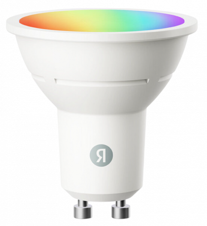 Изображение товара Яндекс GU10 520 Лм RGB с Алисой Белая