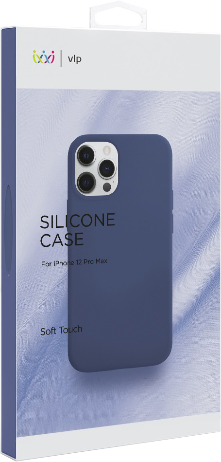 VLP iPhone 12 Pro Max liquid силикон Blue