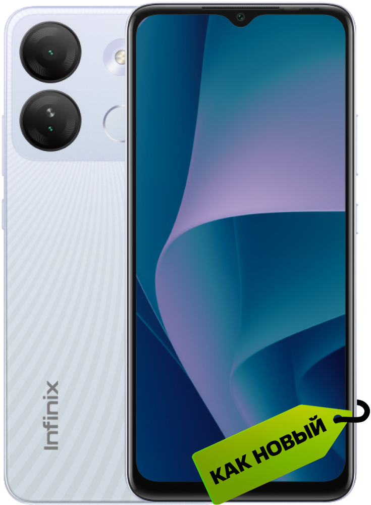 Infinix SMART 7 2/64 Гб Белый «Как новый»