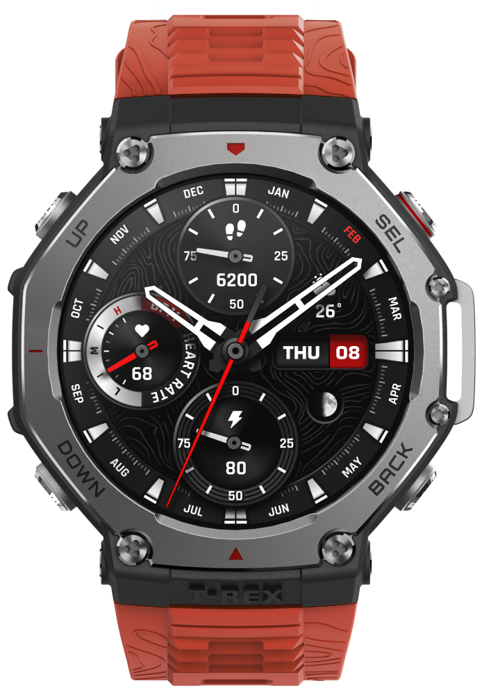 Amazfit T-Rex 3 Красные