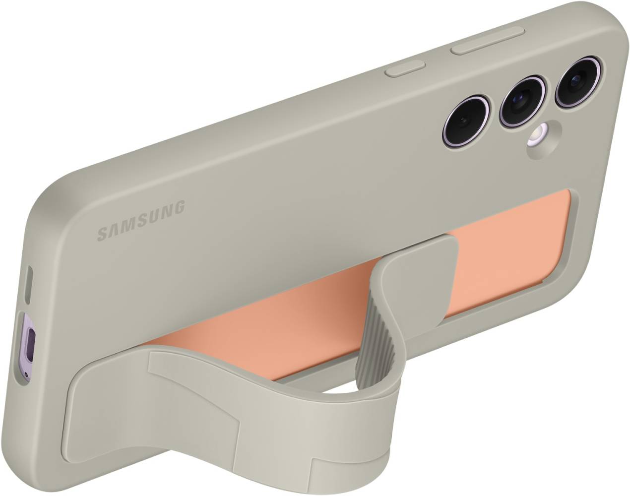 Samsung Standing Grip Case Galaxy A55 Серый (EF-GA556TJEGRU)