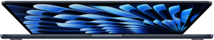 Apple MacBook Air 15" (M2/8CPU/10GPU, 2023) 8/256GB Полуночный черный (MQKW3)