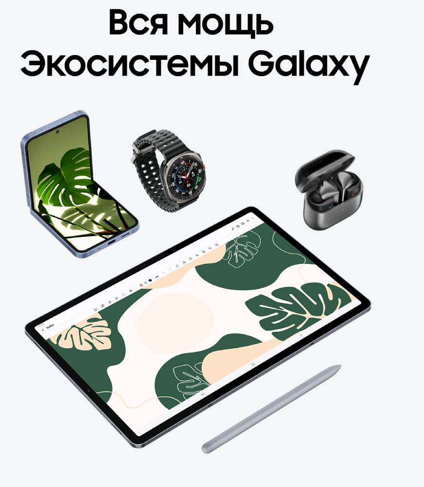 Samsung Galaxy Tab S10+ Wi-Fi 12/512Гб Серый